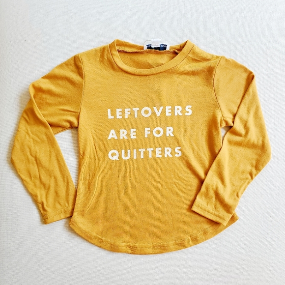 Thanksgiving "Leftovers Are For Quitters" tunic - Picture 2 of 2
